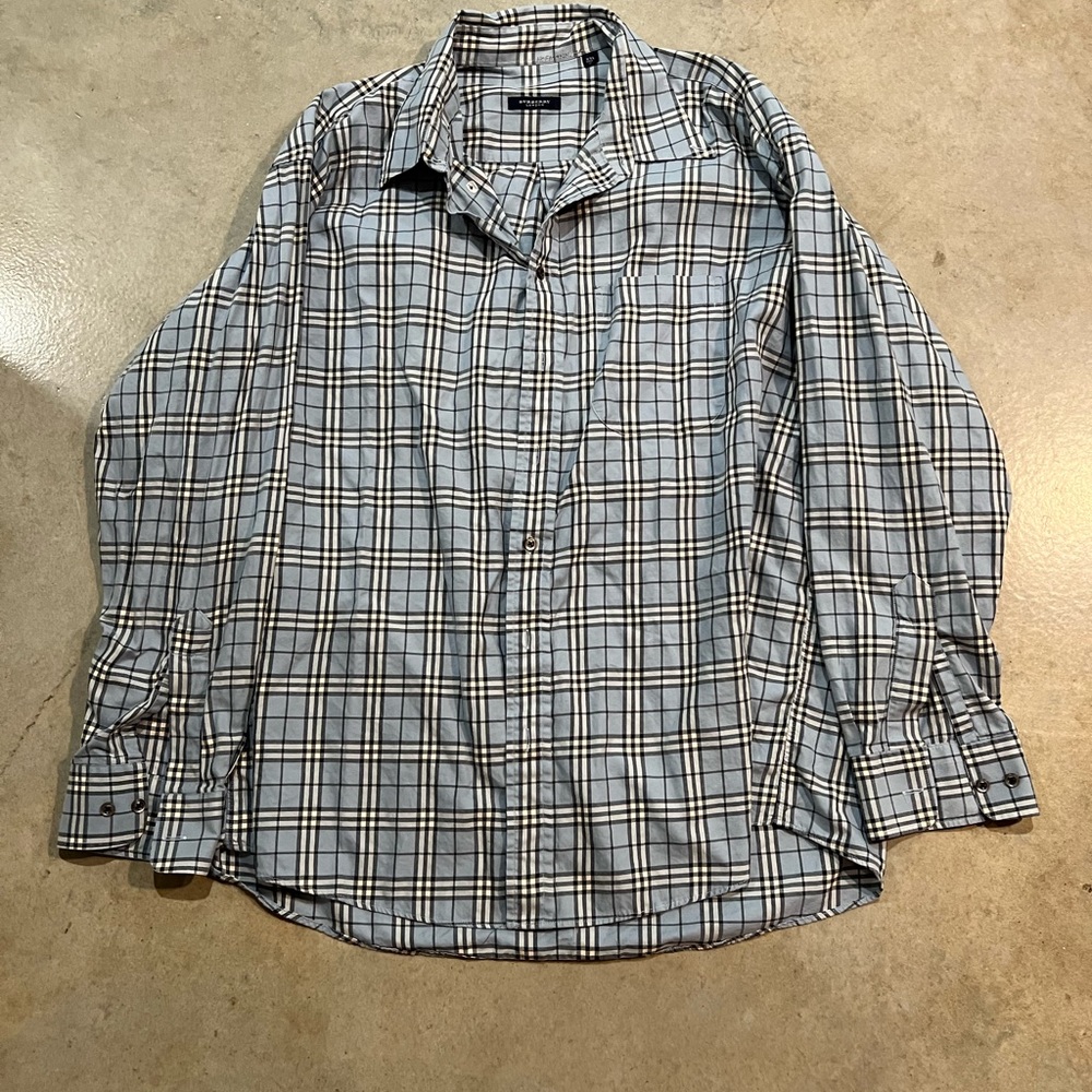 Burberry XXL long sleeve dress shirt